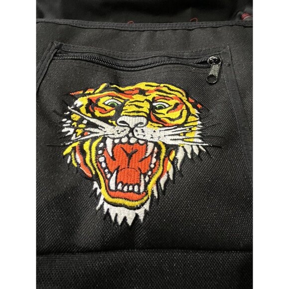 Ed Hardy by Christian Audigier Messenger Laptop Bag Pirate Ladies Tiger Canvas - Picture 13 of 16